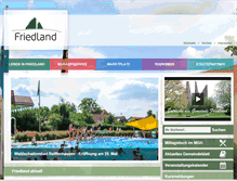 Tablet Screenshot of friedland.de